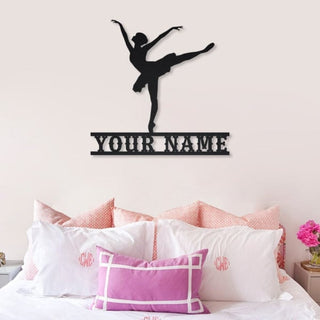 Ballerina Silhouette Ballerina Metal Metal Ballerina Ballet Sign Dance Studio Sign Dancer Metal Sign Ballerina Sign Decorations