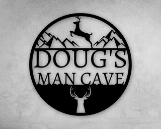 Personalized Sign Man Cave Decor Custom Sign Office Tool Shed Gift For Dad Gift For Him Gift For Her Custom Metal Garage Sign Sign Decorations