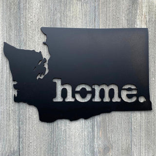 Washington Home Metal Sign Cutout Cut Metal Sign Wall Metal Art Decorations