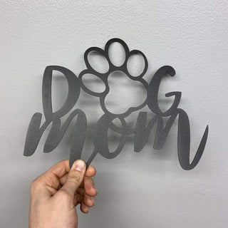 Dog Mom Customized Metal Signs Custom Metal Sign Custom Signs Metal Sign Decorations