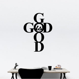 God Is Good God Wall Decor Metal Wall Decor God Is Good Decorations