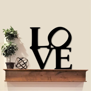 Metal Love Sign Love Letter Wall Hanging Love Love Family Gallery Wall Decor Wedding Gift Valentine's Decor Decorations