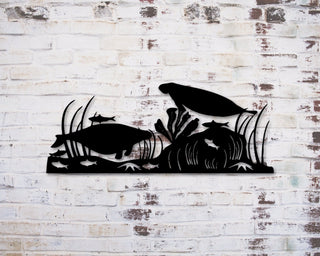 Manatee Metal Sign Manatee Decor Walrus Metal Sign Sea Animal Sign Ocean And Sea Animal Decor Custom Metal Sign Fish Sign Coral Reef Decorations