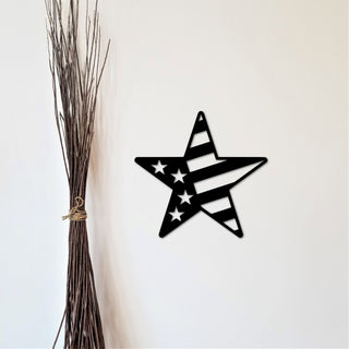 Us Star Flag Americana Wall Decor Patriotic Flag Star Sign Americana Decor Patriotic Gifts For 4th Of July Decorations