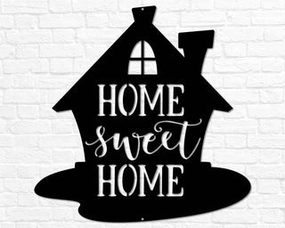 Metal Home Sweet Home Sign Metal Metal Home Sign Entryway Decor Steel Entryway Sign Housewarming Gift New Home Gift Realtor Gift Decorations