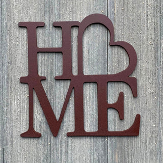 Home Metal Sign Cutout Cut Metal Sign Wall Metal Art Decorations