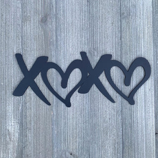 Xoxo Metal Sign Cutout Cut Metal Sign Wall Metal Art Decorations