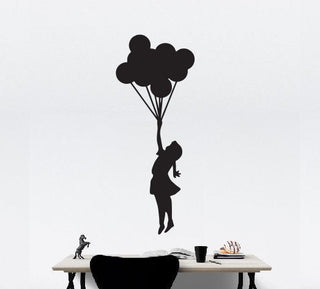 Balloon Girl Banksy Balloon Girl Metal Sign Modern Modern Wall Hanging Balloon 001 Decorations