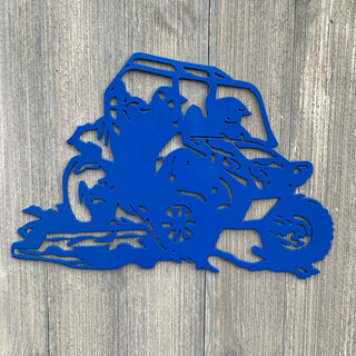 Rzr Metal Sign Cutout Cut Metal Sign Wall Metal Art Decorations