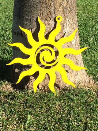 Summer Sun Tribal Sun Plasma Cut Metal Sign Cut Metal Sign Wall Metal Sign Decorations