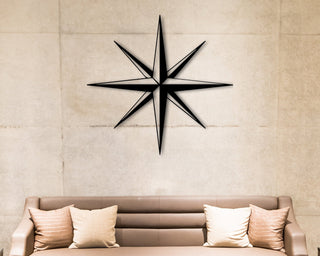 North Star North Star Metal Star For Wall Vintage Custom Rustic Stars North Start Art Unique Metal Decorations