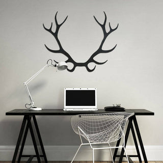 Deer Antlers Metal Art Cut Metal Sign Decorations