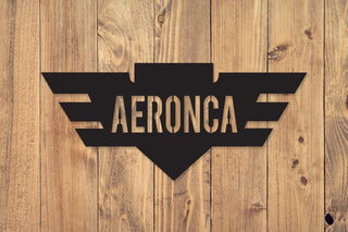 Aeronca Metal Sign Metal Name Sign Aviation Sign Metal Signs Decorations