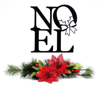 Outdoor Christmas Decoration Noel Metal Sign Christmas Wreath12. Decorations