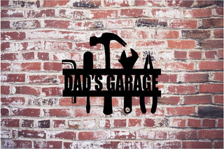 Dads Garage Tools Metal Sign Steel Metal Art Garage Metal Garage Sign 010 Decorations