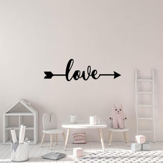 Love Script Sign Cut Metal Sign Wall Decor Metal Sign Metal Art Decorations