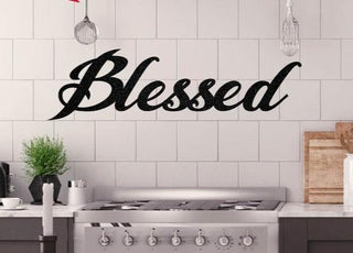 Blessed Customized Metal Signs Custom Metal Sign Custom Signs Metal Sign Decorations