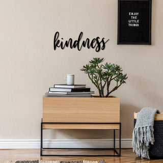 Kindness Kindness Metal Wall Decor Kindness Metal Sign For Home Inspirational Housewarming Gift Decorations