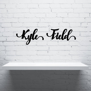 Kyle Field Sign Cut Metal Sign Wall Decor Metal Sign Metal Art Decorations