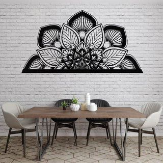 Metal Wall Decor Metal Mandala Decor Namaste Bohemian Yoga Decor Metal Mandala Art Home Living Room Bedroom Decoration Decorations