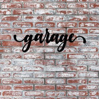 Garage Sign Cut Metal Sign Wall Decor Metal Sign Metal Art Decorations