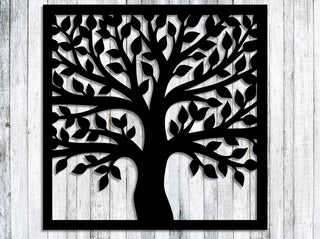 Metal Decorative Panel Fence Privacy Screen Steel Panel Tree Outdoor Or Indoor Dp18 Decorations