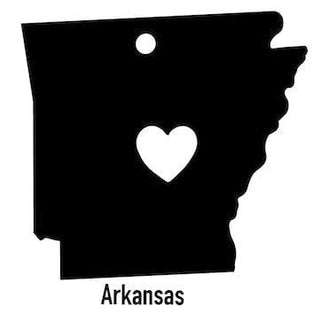 Arkansas State Ornament Cut Metal Sign Wall Decor Metal Sign Metal Art Decorations