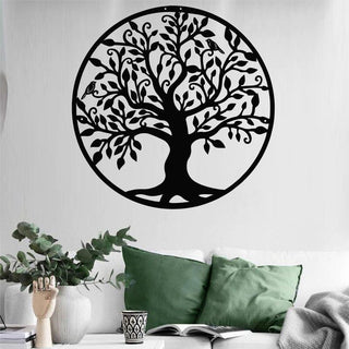 Metal Family Tree Decor Tree Of Life Decoration Metal Wall Decoration Family Tree Sign Wall Hangings Gift Idea Decorations