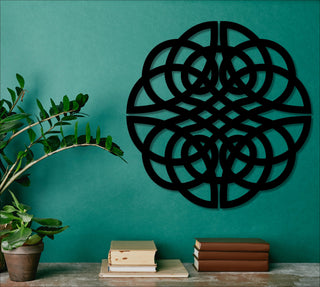 Celtic Knot Cut Metal Sign Wall Metal Art Decorations