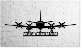 P3 Vp16 Airframes; P3 Orion Naval Aircraft Metal Sign Cut Metal Sign Wall Decor Decorations