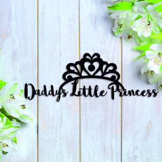 Handmade Word Sign daddy's Little Princess Perfect For The Children's Bedroom Or Nursery Decorations