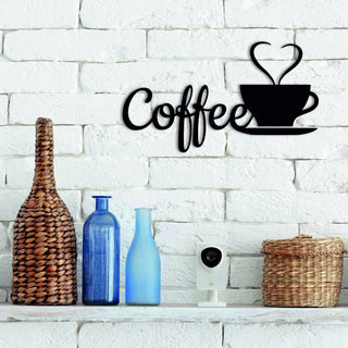 Coffee Metal Sign Coffee Bar Decor Kitchen Decor Fall Decor Autumn Decorations Minimalist Wall Decor Housewarming Gift Decorations