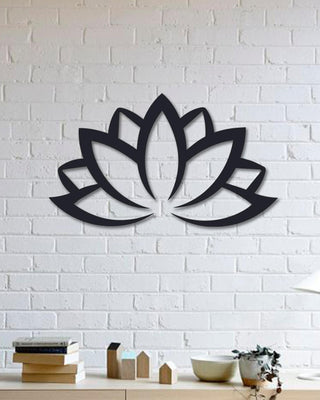 Symbol Of Eternal Life Lotus Christmas Gifts Yoga Metal Wall Hanging Yoga Metal Wall Decor Gifts For Her Decorations