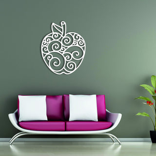 Mandala Apple Metal Art Mandala Metal Art Apple Metal Art Metal Wall Decor Metal Sign Craftsman Metal Wall Hangings Decorations