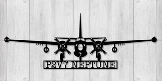 P2v7 Neptune Naval Aircraft Metal Sign Cut Metal Sign Wall Decor Decorations