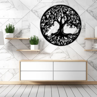 Tree Of Life Metal Sign Metal Sign Large Spring Anniversary Gift Wedding Decor Bestseller Mother's Day Pool Deck Decorations