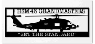 Hsm 46 Grandmasters Set The Standard Metal Sign Cut Metal Sign Wall Decor Decorations