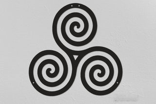 Triskelion Christmas Gifts Triskele Triskele Wall Decor Mythology Symbols Teen Wolf Symbols Trinity Symbol Decorations