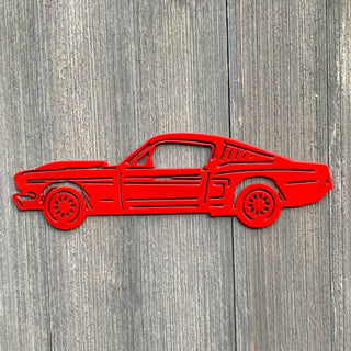 Classic Car Metal Sign Cutout Cut Metal Sign Wall Metal Art Decorations