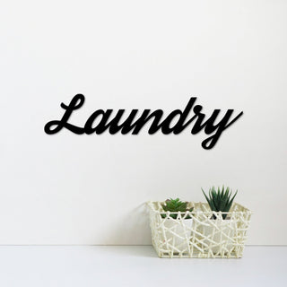 Laundry Sign Metal Laundry Room Decor Laundry Room Sign Laundry Door Sign Metal Letters Laundry Wall Art Decorations