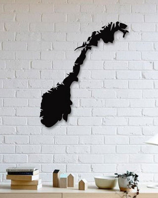 Norway Map Metal Wall Decor Christmas Gifts Europen Maps Country Maps Metal Modern ation Ideas Decorations