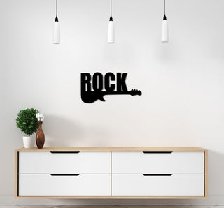 Rock Music Metal Wall Sign Living Room Decoration Music Room Wall Sign Gift For Rock Music Fans Rock N Roll Metal Art Classic Rock Art Decorations