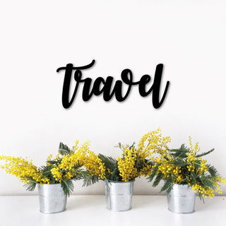 Travel Metal Sign Wall Decor Travel Gift For Women Travel Decor For Bedroom Travel Art Gift Travel Sign Decorations