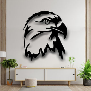 Metal Eagle Sign Eagle Sign American Flag Sign Metal Flag Patriotic Decor Eagle Bird Signveterans Daymetal Sign Decor Decorations