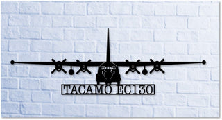 Ec130 Hercules Tacamo Aircraft Take Charge And Move Out Metal Sign Cut Metal Sign Wall Decor Decorations