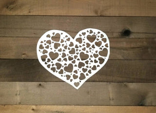 Metal Heart Decor Heart Pattern Love Decor Valentine's Decor Love Sign Kids Room Decor Heart Sign Wedding Decor Decorations