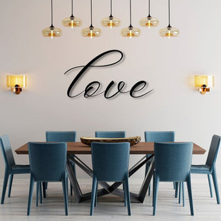 Love Sign Faith Sign Personalized Metal Sign Metal Established Sign Housewarming Gift Door Hanger Wedding Gift Metal Monogram Sign Decorations