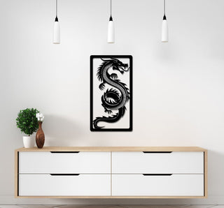 Dragon Wall Decor Dragon Art Decoration Black Dragon With Lots Of Detail High Quality Dragon Decor Extra Metal Wall Abstract Decorations