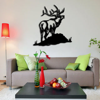 Deer Hunting Wall Decor Deer Metal Signs Metal Wall Sign Metal Wall Decor Metal Wall Hanging Decorations