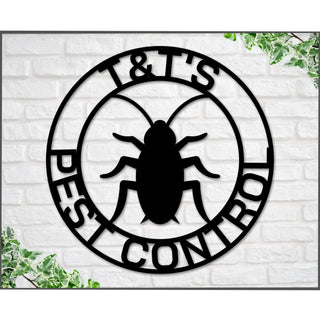 Pest Control Sign Exterminator Sign Metal Sign Pest Control Business Sign Exterminator Business Sign Company Sign Rodent Insect Pest Decorations